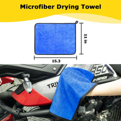 focopot Motorcycle Cleaning Kit 6 Pack is lightweight and portable for on-the-go maintenance.