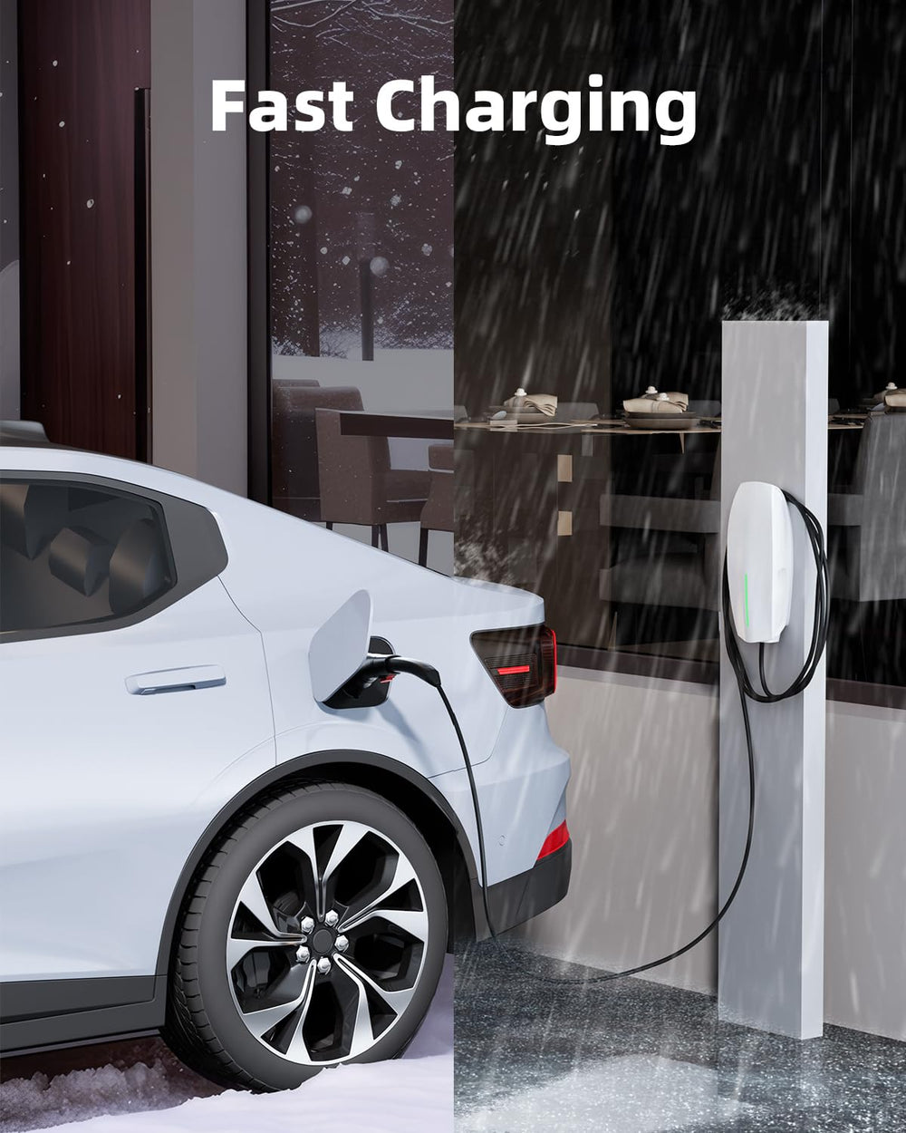 FOCSPROD destination-charger-ready adapter for flexible home and public charging