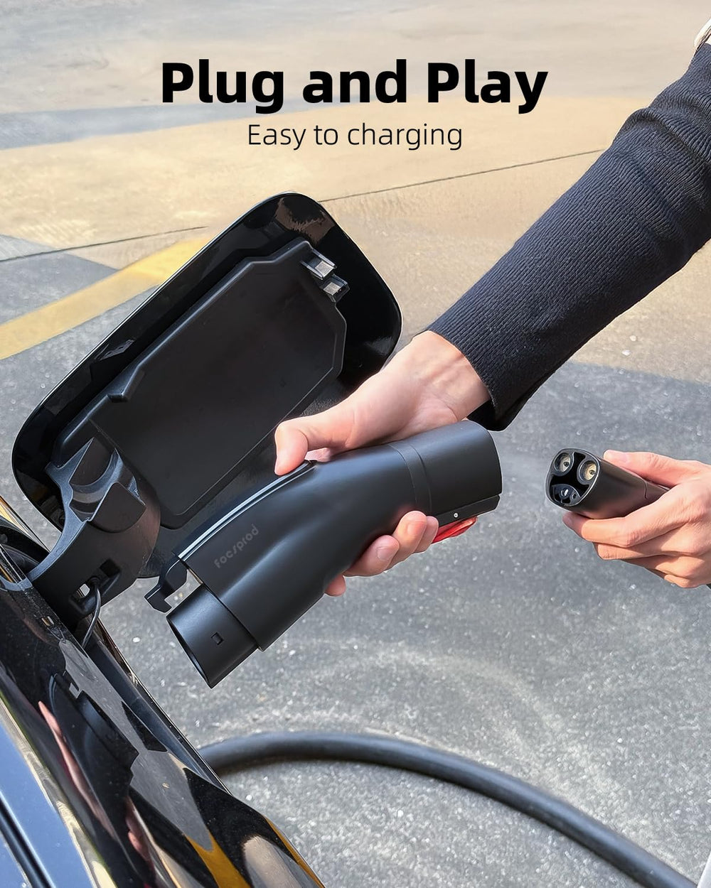 FOCSPROD easy connectivity layout enables quick, tool-free setup