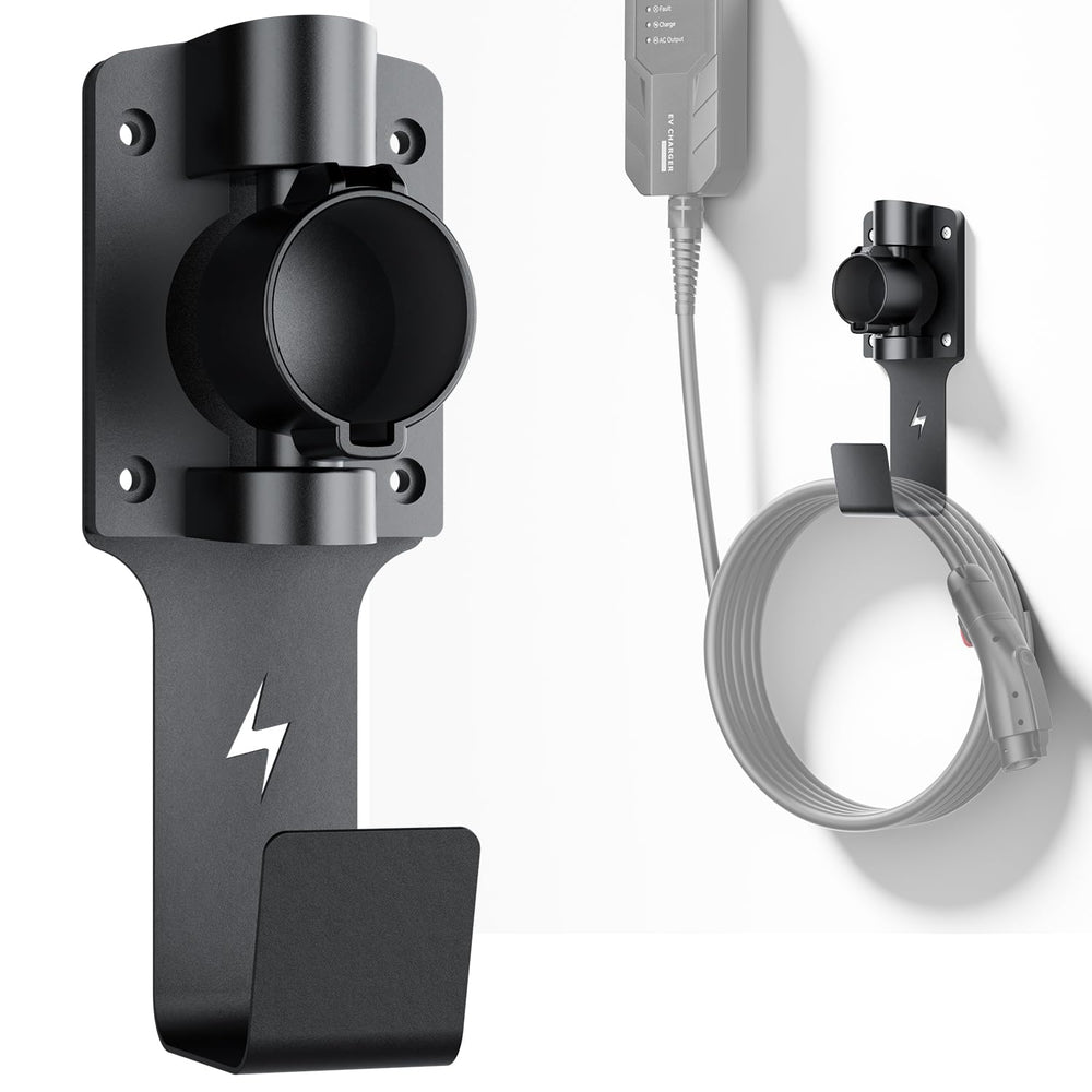 FOCSPROD EV Charger Holder with 180° rotation for flexible cable positioning