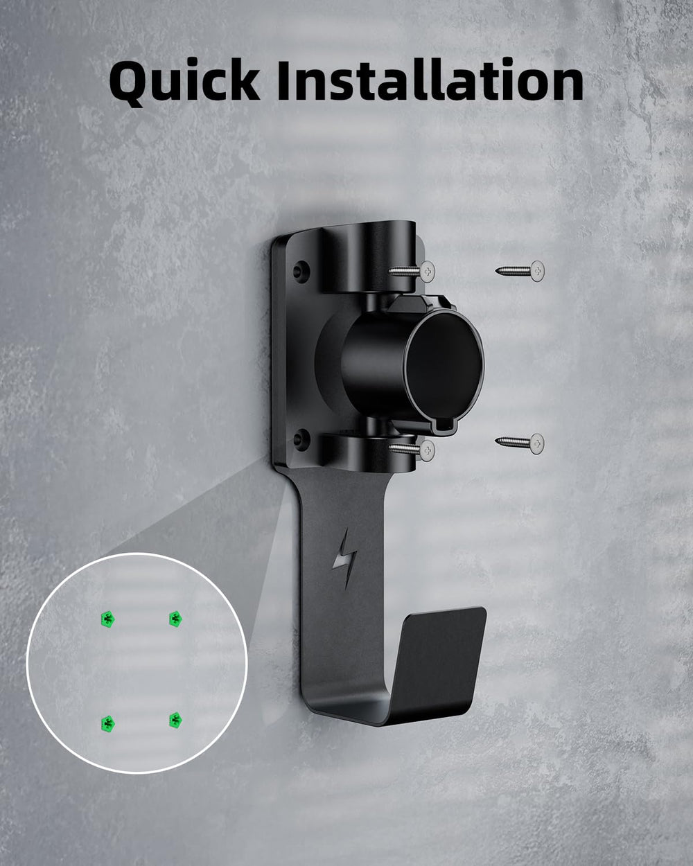 FOCSPROD includes screws and anchors for quick mounting
