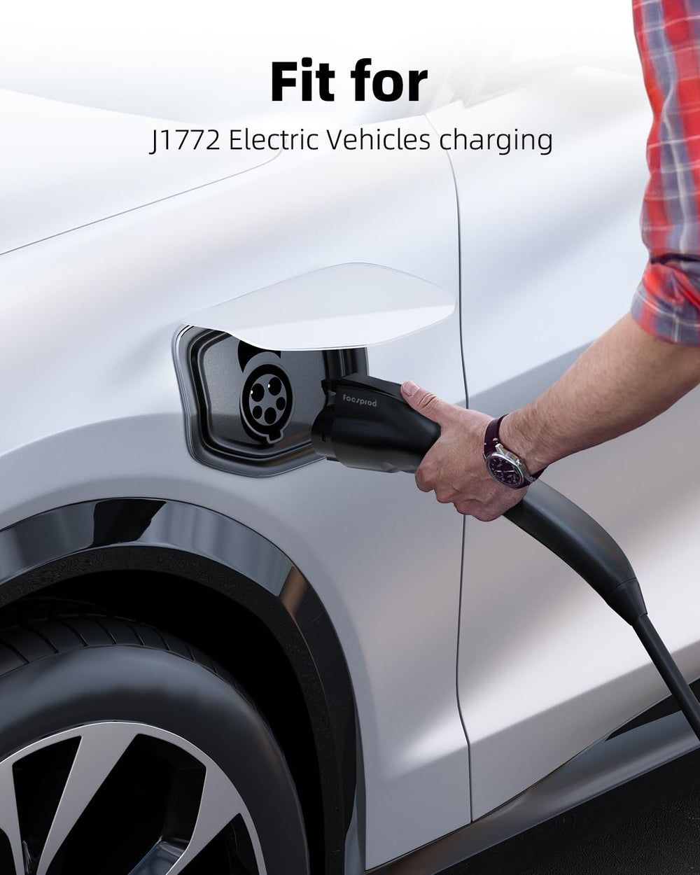 FOCSPROD Level 2 fast charging supports 60A at 250V for efficient energy transfer