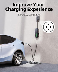FOCSPROD adapter supports Tesla Gen 2/3 chargers, expanding charging flexibility.