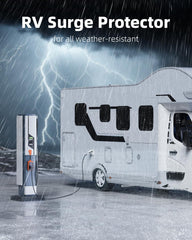 FOCSPROD RV surge protector diagnostic chart helps identify common faults quickly