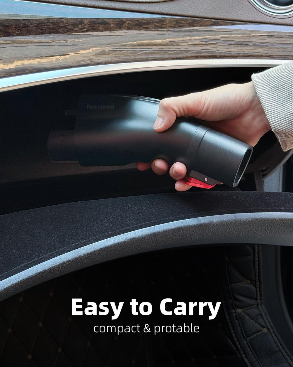 FOCSPROD Tesla mobile connectors compatibility image shows seamless integration