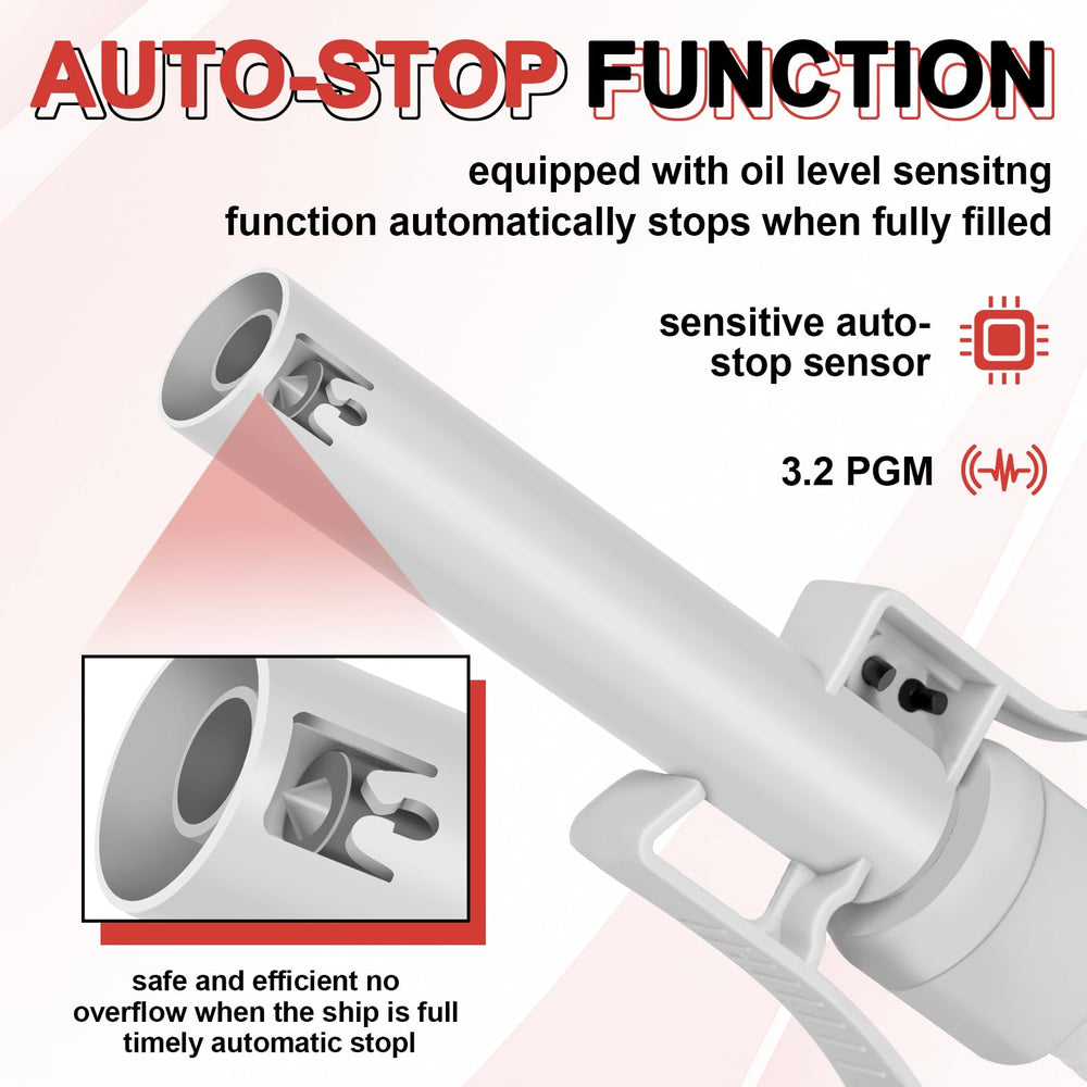 FODAHRWS pump features a gun-storage slot to keep the nozzle protected.