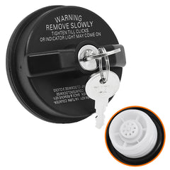 Fokes locking gas cap 10504 security feature blocks tampering and fuel theft