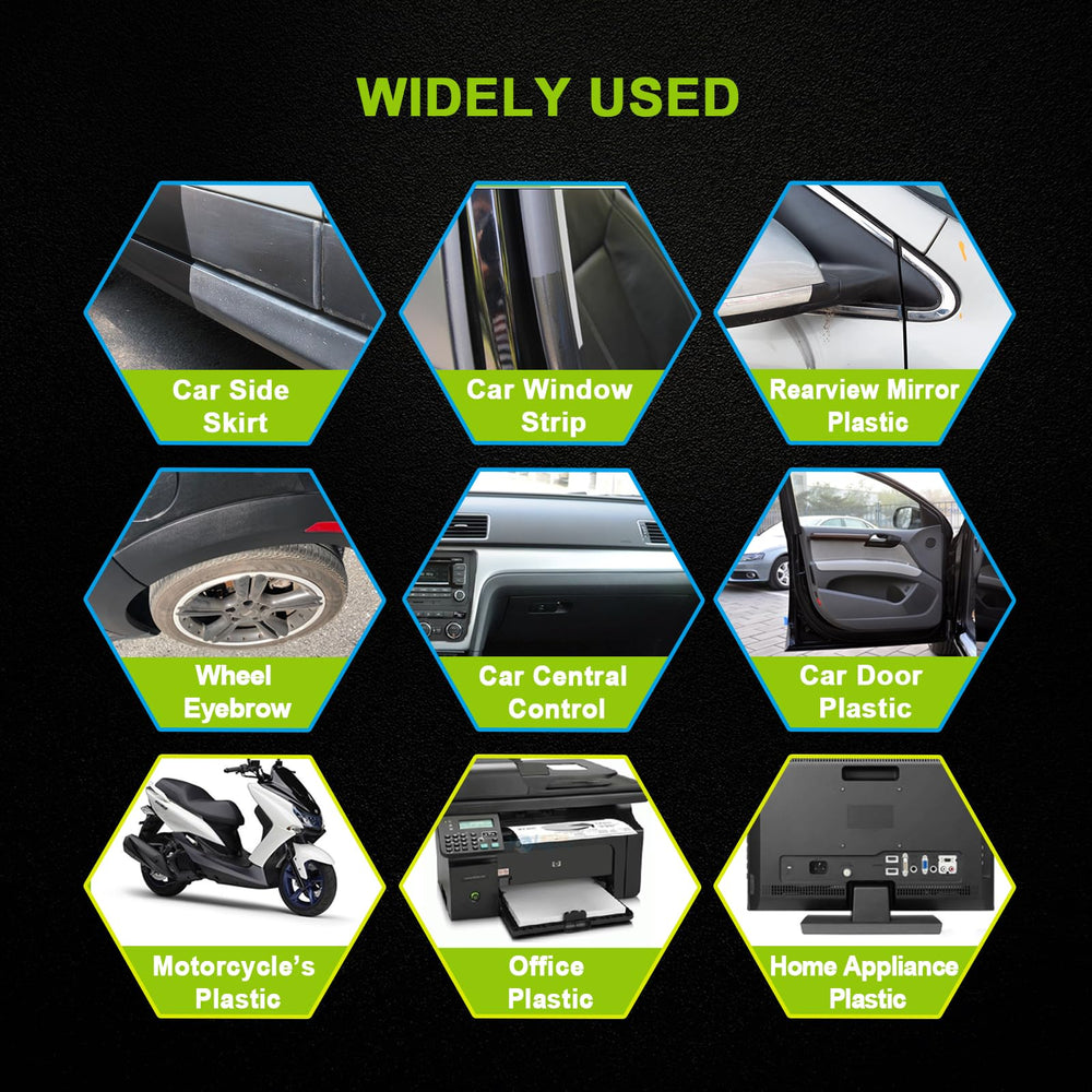 FOLLOWIN applicator use and wipe-off for even ceramic coating.