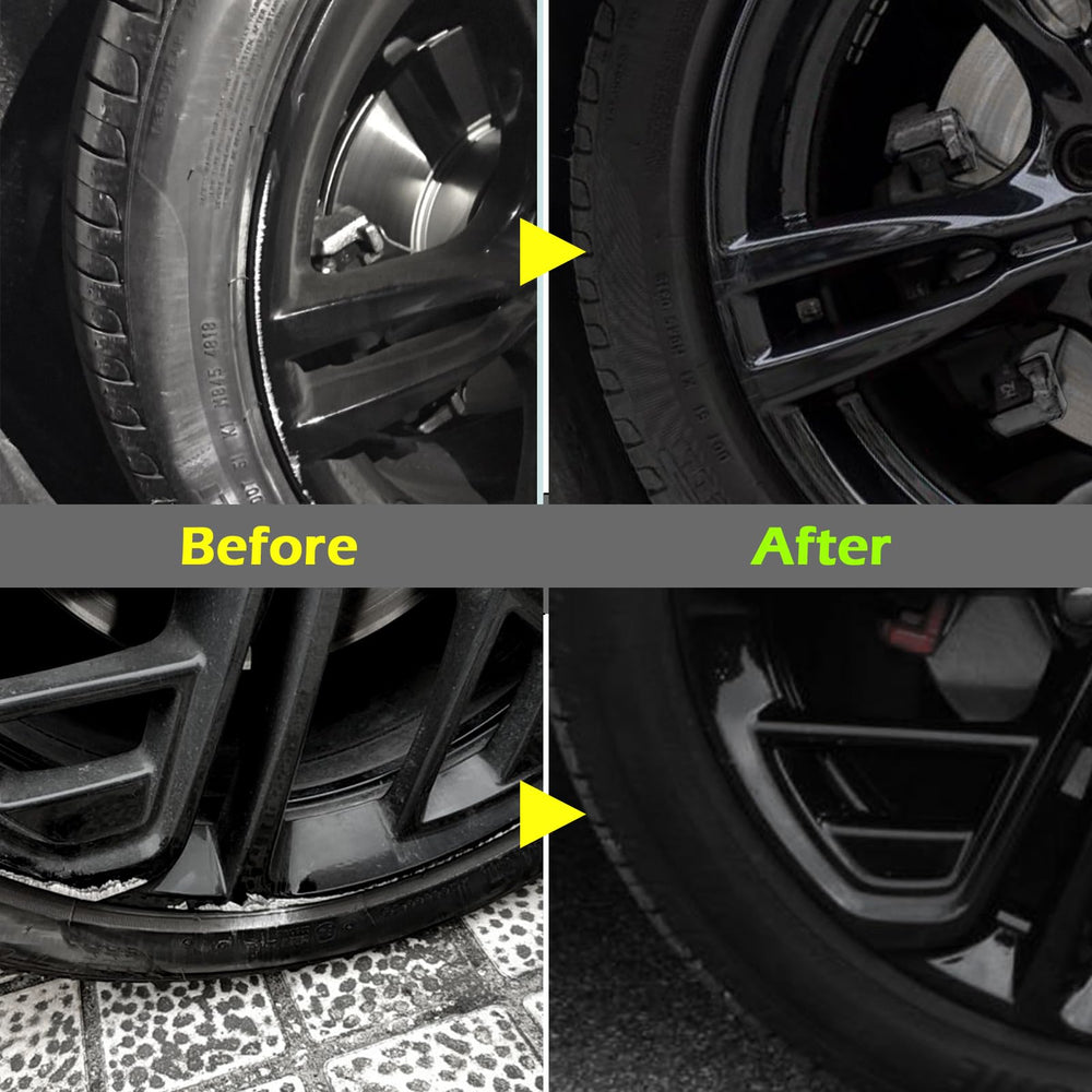 FOLLOWIN durable gloss finish on rim after repair