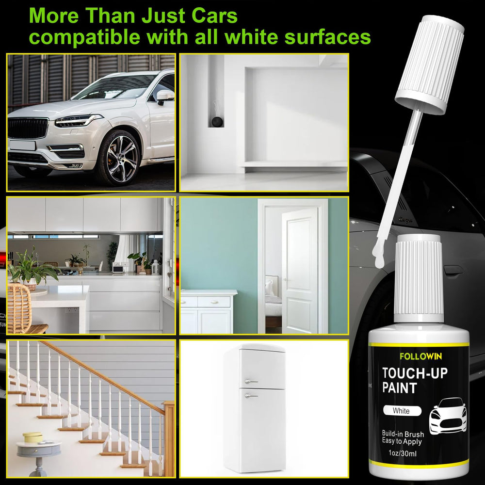 Followin portable car touch up kit fits in glove box for on‑the‑go fixes
