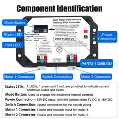 Folosem 13398-D0 V-Sync II label close-up indicating system compatibility