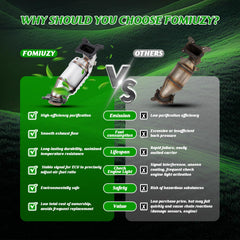 FOMIUZY ceramic carrier boosts flow for better performance.