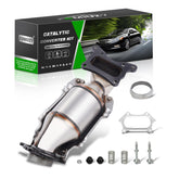 FOMIUZY high-flow front converter for Honda Accord 2008-2012 improves exhaust flow.