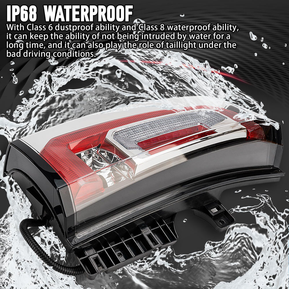 FOMIUZY brake and turn signal taillight enhances signaling in all weather
