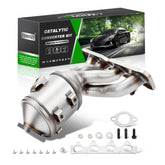 FOMIUZY catalytic converter kit installed on Hyundai Accent 1.6L for emissions efficiency