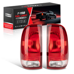 FOMIUZY tail light housing for Ford F-150 left side, OEM-style direct replacement.