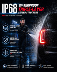 FOMIUZY tail light for GMC Yukon SLE 2019-2020 enhances signaling and rear visibility