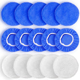 FONAROLL blue microfiber pad ready for waxing and dust pickup.