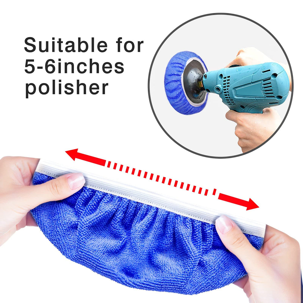 FONAROLL white woollen pad ideal for finishing and gentle polishing.