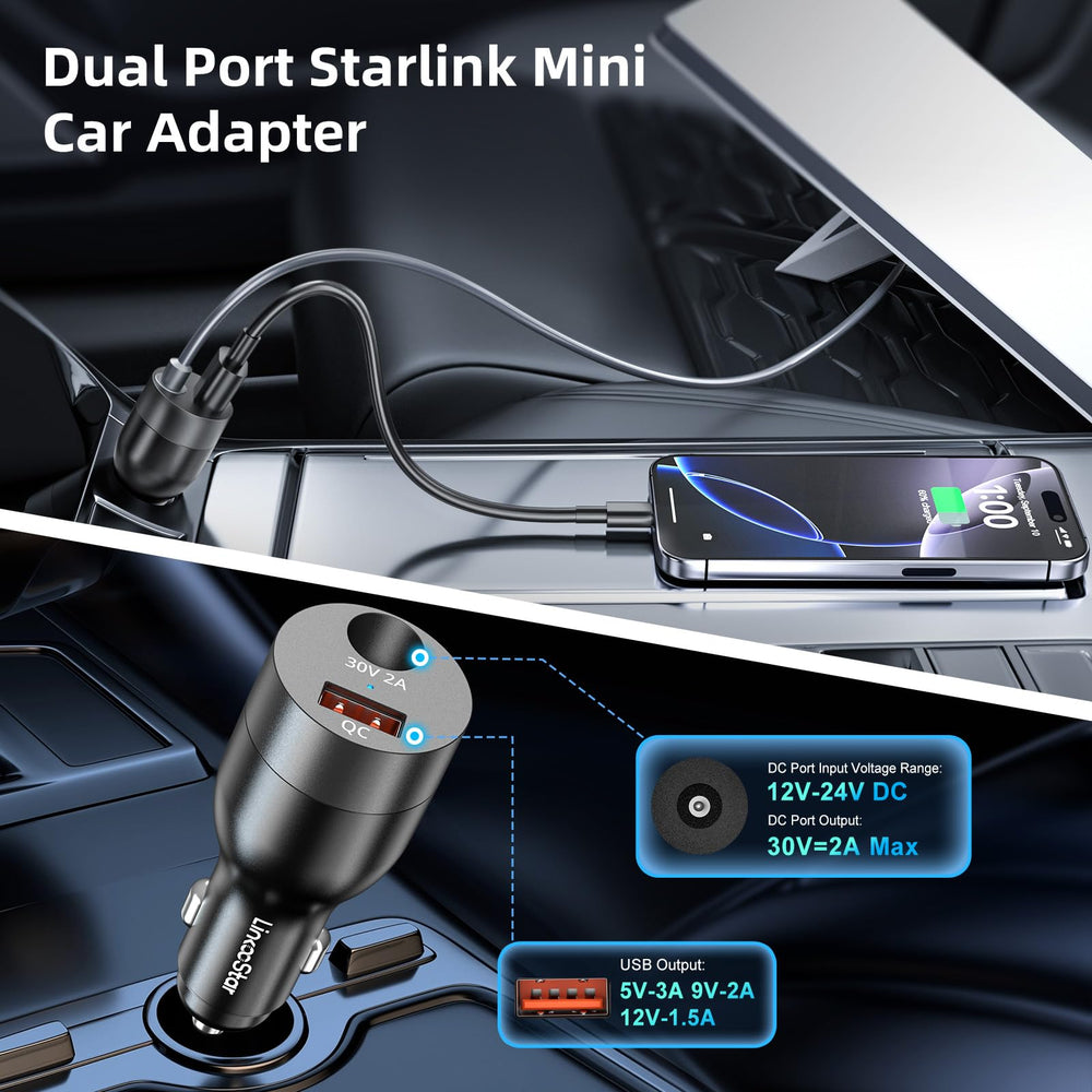 Fonken Starlink Mini Adapter secure-locking-visual keeps connections secure on rough roads.