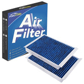 Forccord two-pack HEPA cabin filter for Mustang improves air quality