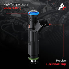 Ford F-150 injector detail highlighting precision components for smoother operation.