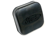 Ford hitch-cap on a vehicle demonstrates quick, clean coverage during travel.
