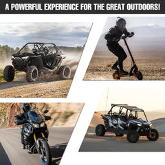 Forgetyo YTX20L-BS suitable for motorcycles, ATVs, UTVs, snowmobiles, and more