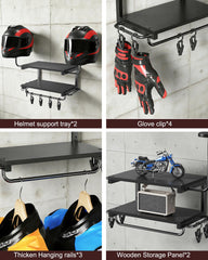 Robust Forjarn frame supports up to 80 lbs for gear.