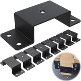 FOROIRON trailer stake pocket bracket secures 2x4 lumber for extra storage