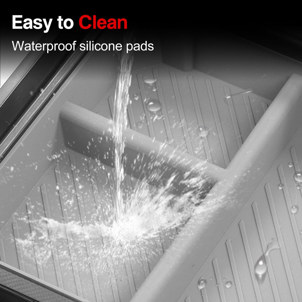Foronetry vehicle accessory-fitment ensures seamless integration with Cybertruck interiors.
