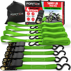 FORTEM ratchet buckle with rubber grip for secure tightening during transport