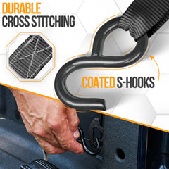 FORTEM soft loop straps protect delicate cargo during securing.