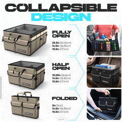 Collapsible to a single compartment for flexible setup