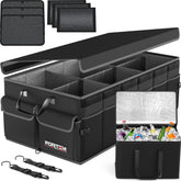 FORTEM Trunk Organizer with Cooler shows a 20L cooler and sturdy base for SUV storage