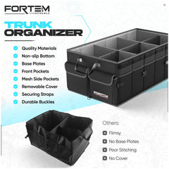FORTEM trunk organizer is a practical gift idea for car lovers.