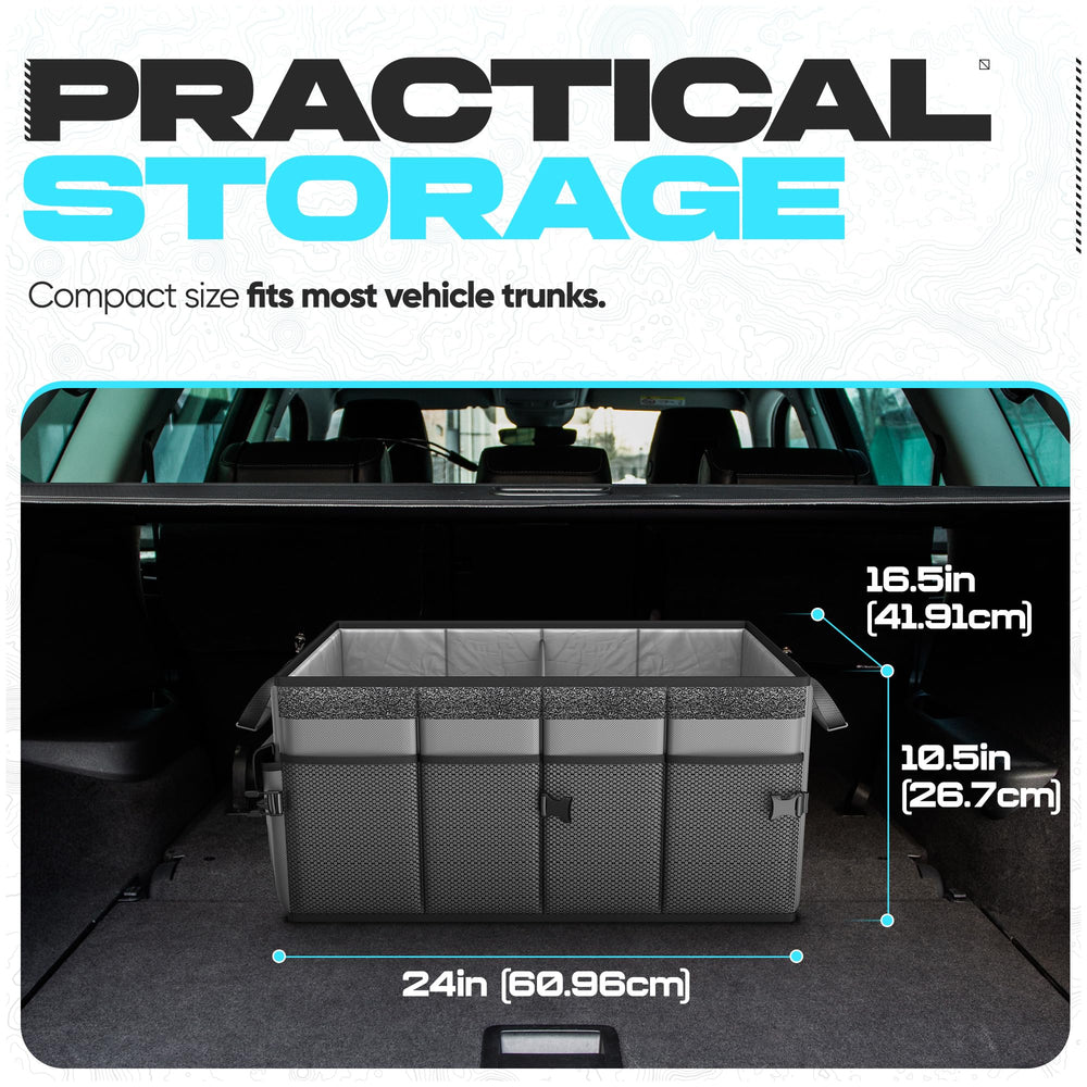 FORTEM interlocking buckles enable connecting multiple organizers for bigger setups