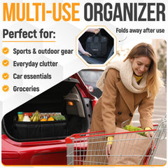 FORTEM mesh side pockets keep small items accessible and visible.