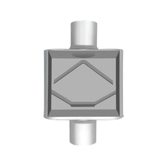FortisArc universal muffler 2-pack packaging emphasizes convenience and value.