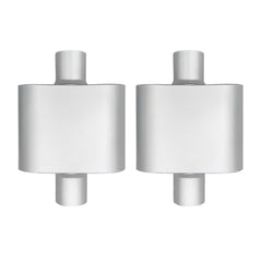 FortisArc universal muffler durability in tough weather thanks to aluminum coating.
