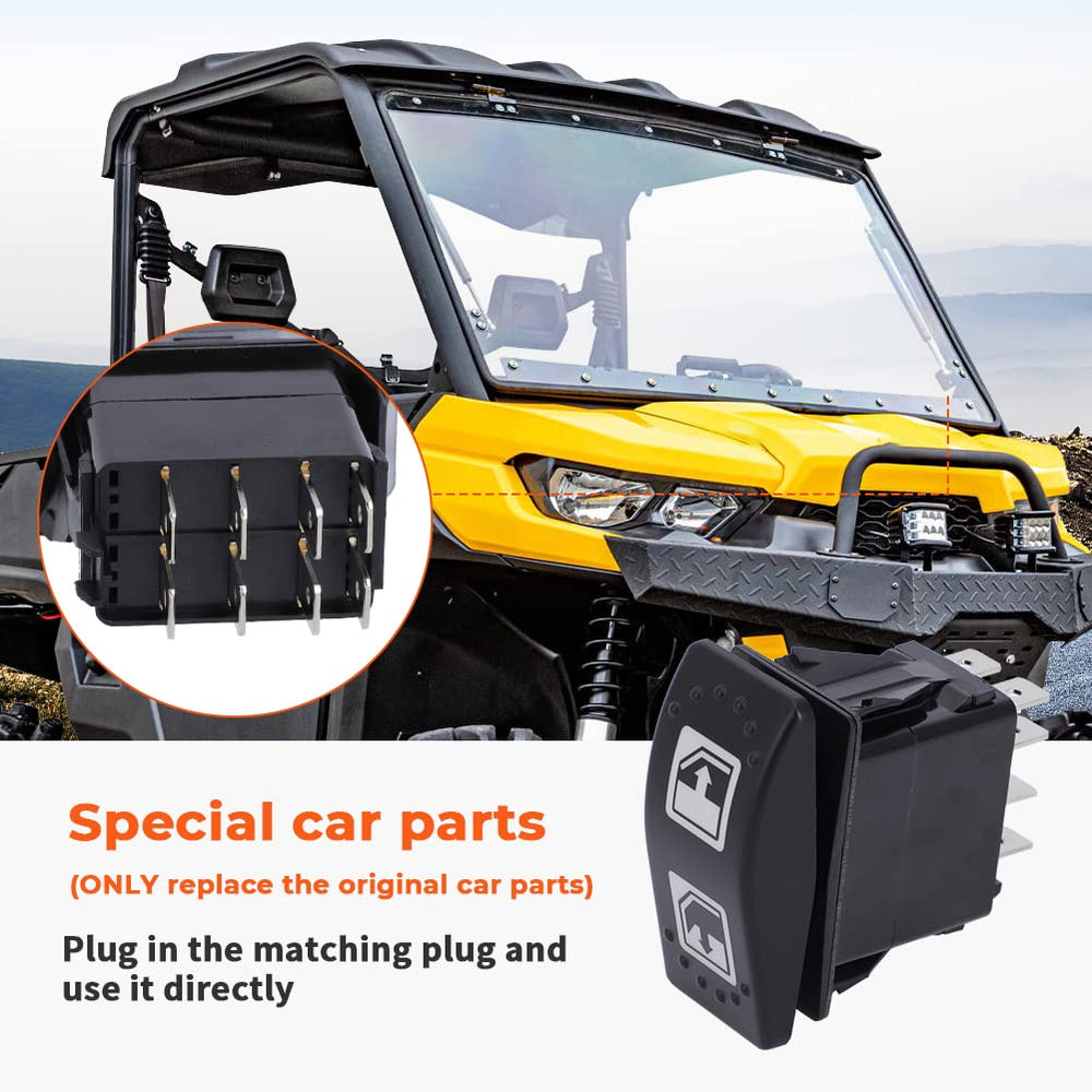 Replacement switch for Can-Am Defender Max HD8/HD10 in use