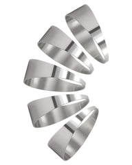 Foruly pie cut 90-degree 2.5in with smooth interior for optimal exhaust flow.