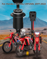 Foruly road-trip ready charger mounted on a motorcycle for convenient power on the go.