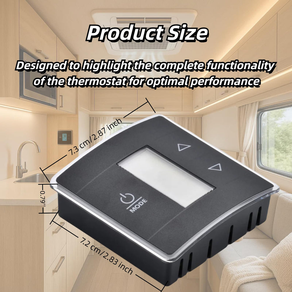 FORZEEY RV thermostat 3-wire wiring setup for simple install.