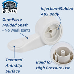 FORZEEY durable injection-molded pedal designed for long-lasting use