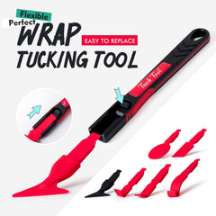 FOSHIO 7-in-1 vinyl tuck tool with rounded edges for safe tucking near delicate surfaces.