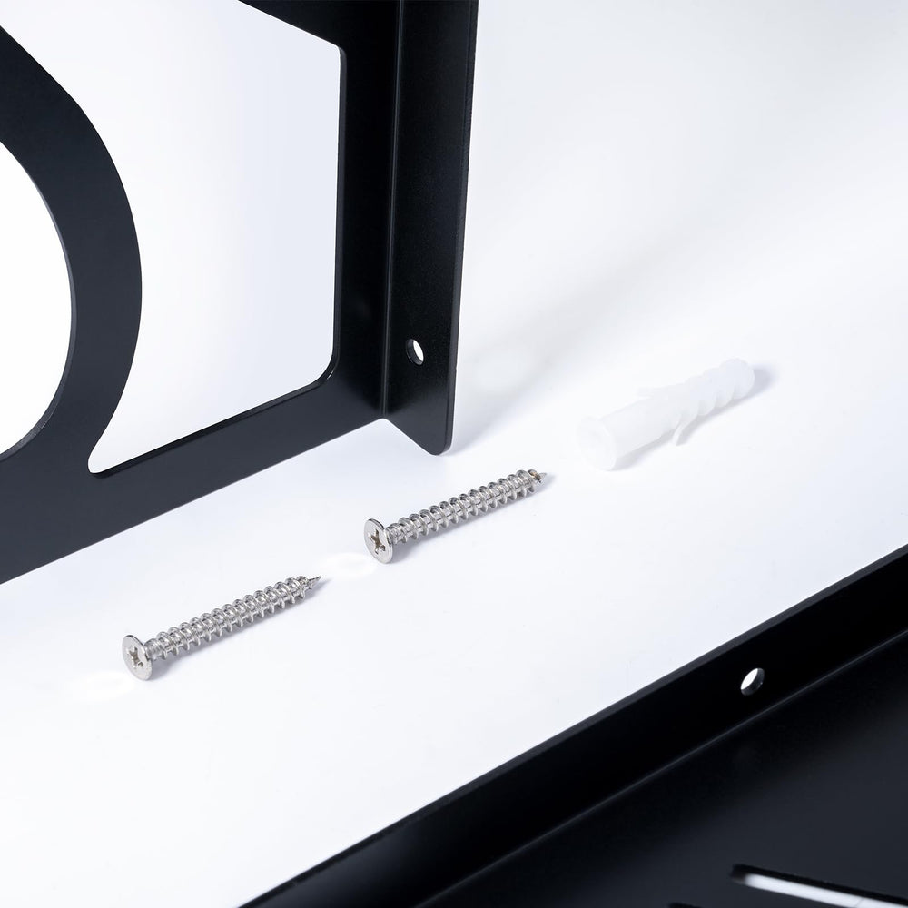 FOSHIO metal vinyl holders provide sturdy storage with a durable exterior finish.