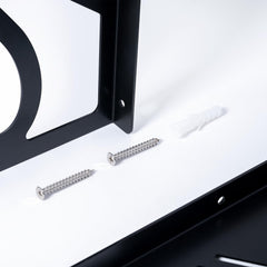 FOSHIO metal vinyl holders provide sturdy storage with a durable exterior finish.