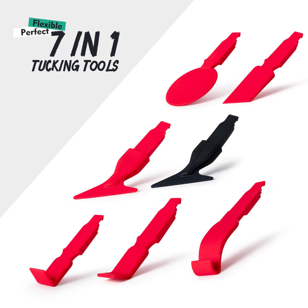 FOSHIO edge wrap tool designed for tight gaps and precise application in wraps.
