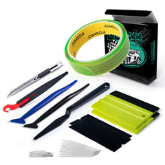 FOSHIO knife-less finish-line tape guiding precise vinyl lines.